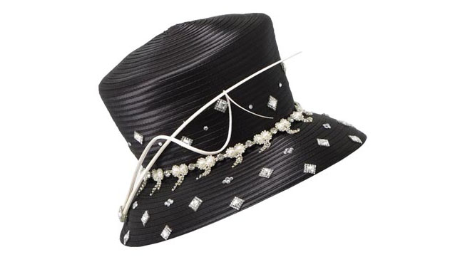 色丁布條帽，縫制布帽定制