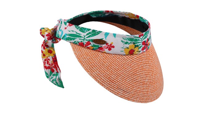 空頂草帽，鴨舌草帽，遮陽草帽