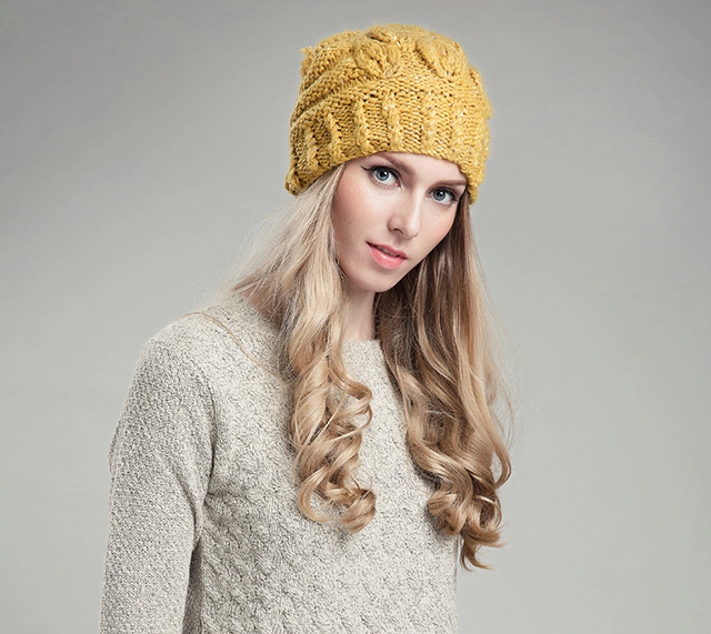 秋冬保暖又時髦，一頂針織帽就足夠！