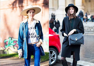 帽子是顯臉小的利器，秋冬就是要以帽取人